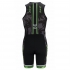 Zoot performance tri team backzip racesuit heren zwart/groen 2014  ZOOTPERFTEAMZWGR